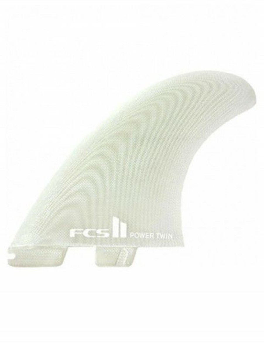 Clearance * Latest Fcs Ii Power Twin Pg Twin Fins X Large Clear