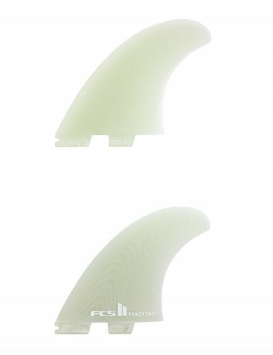 Clearance * Latest Fcs Ii Power Twin Pg Twin Fins X Large Clear