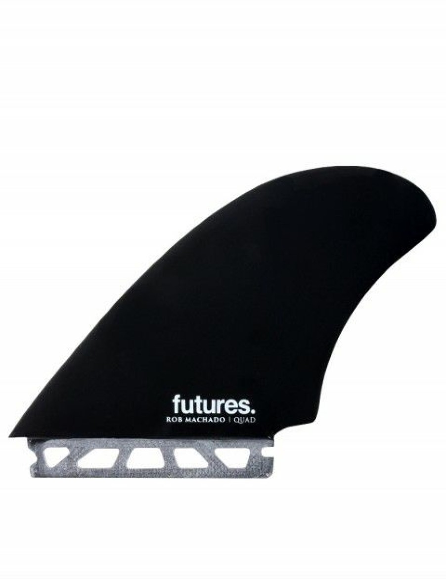 Online * Typical Style Futures Rob Machado Hc Quad Fins X Large Black/Swirl