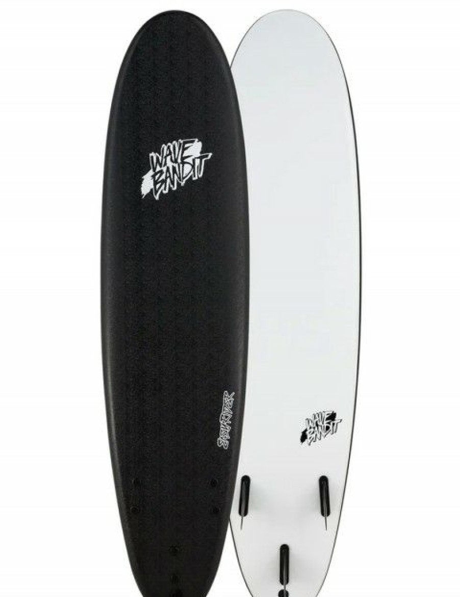 Hot * Low Price Catch Surf Wave Bandit Ben Gravy Ez Rider Soft Surfboard 8Ft 0 Black