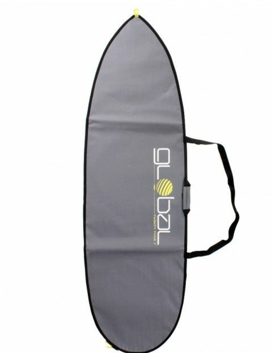 Hot * Closeout Sale Global Twenty Four Seven Shortboard Surfboard Bag 5Mm 6Ft 9 Grey