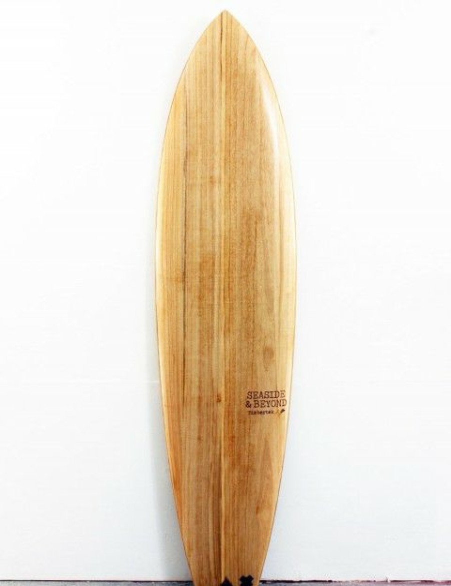 Online * Classical Firewire Timbertek Seaside & Beyond Surfboard 7Ft 2 Futures Natural Wood