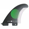 Clearance * Fire Sale Endorfins Slater Ks1 Fcs Ii Tri Fins Small Black/Green