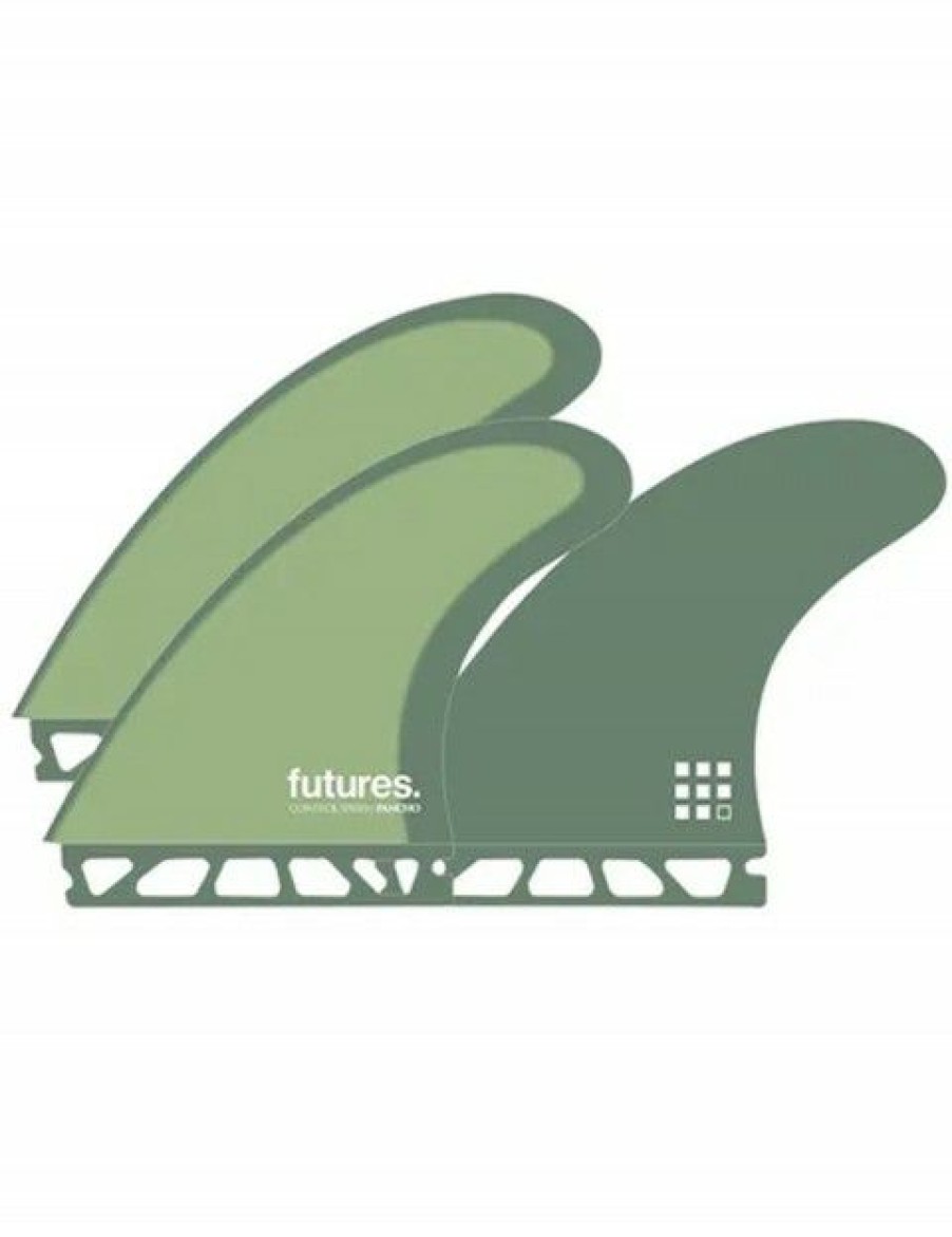 Best * Discount Store Futures Pancho Sullivan Fibreglass Tri Fins Large Sage