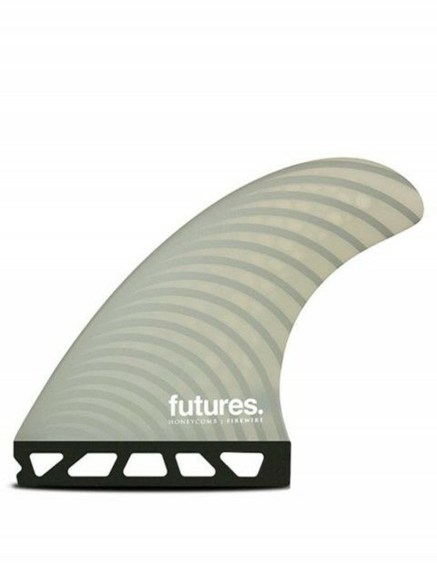 Clearance * Exclusive Futures Firewire Dan Mann Tri Quad Fins Medium Gray