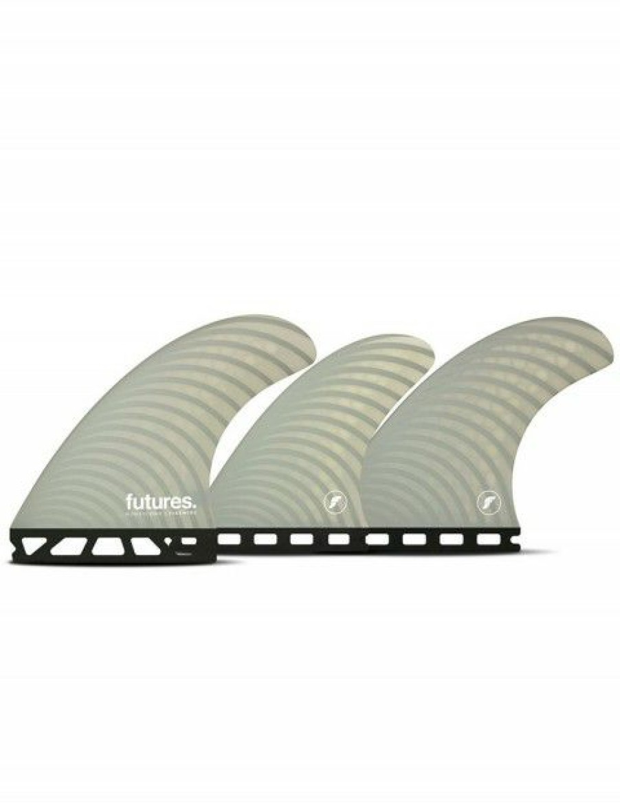 Clearance * Exclusive Futures Firewire Dan Mann Tri Quad Fins Medium Gray