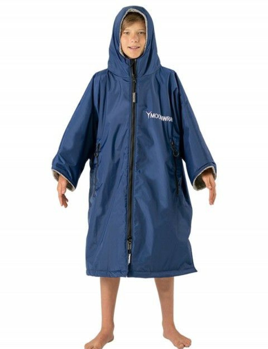 New * Low Price Frostfire Moonwrap Dryrobe Kids Navy