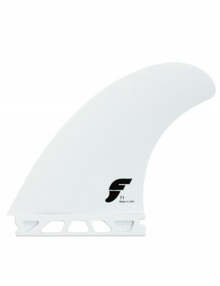 Online * Clearance Futures T1 Thermotech Twin + Trailer Fin Large White