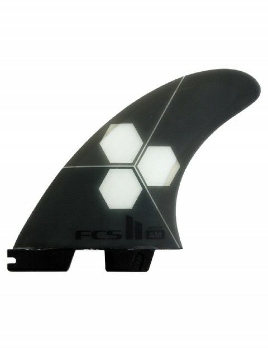 Best * Premium Fcs Ii Am Pc Aircore Tri Fins Medium Grey