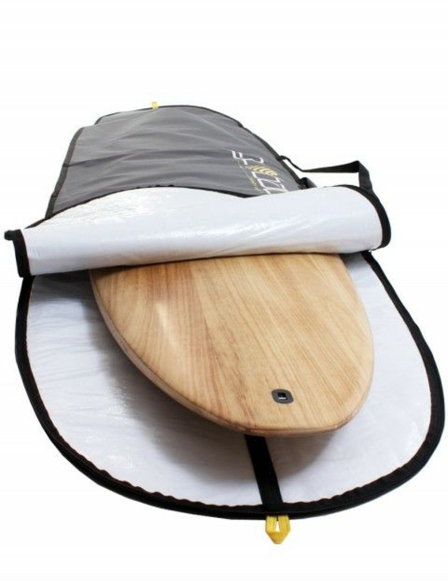 Online * Outlet Global Twenty Four Seven Longboard 5Mm Surfboard Bag 8Ft 6 Grey