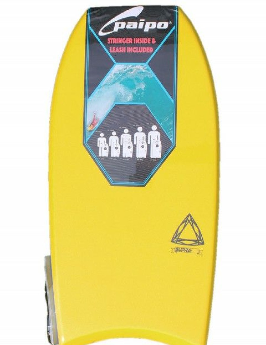 Online * Asd Bodyboards Low Price Asd Paipo Supra Bodyboard 36 Inch Yellow