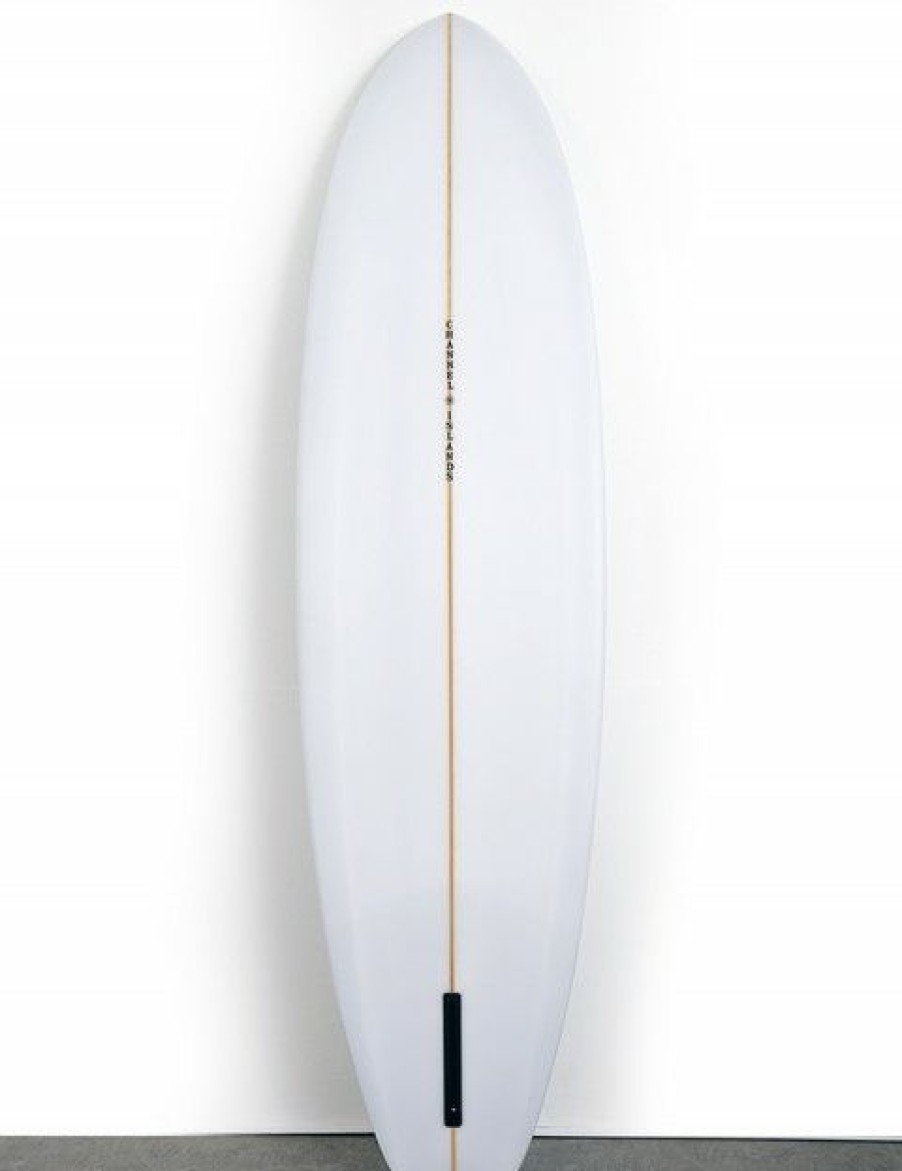 Clearance * Low Price Channel Islands Tri Plane Hull Surfboard 7Ft 3 White