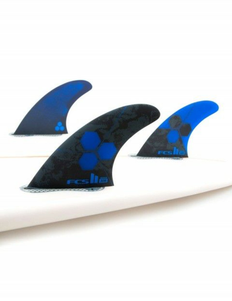 New * Latest Fcs Ii Am Pc Aircore Tri Fins Medium Cobalt