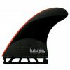 New * Closeout Sale Futures John John Florence Techflex Tri Fins Large Red Tip