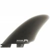 New * Best Choice Fcs Ii Mb Split Keel Pg Quad Fins Smoke