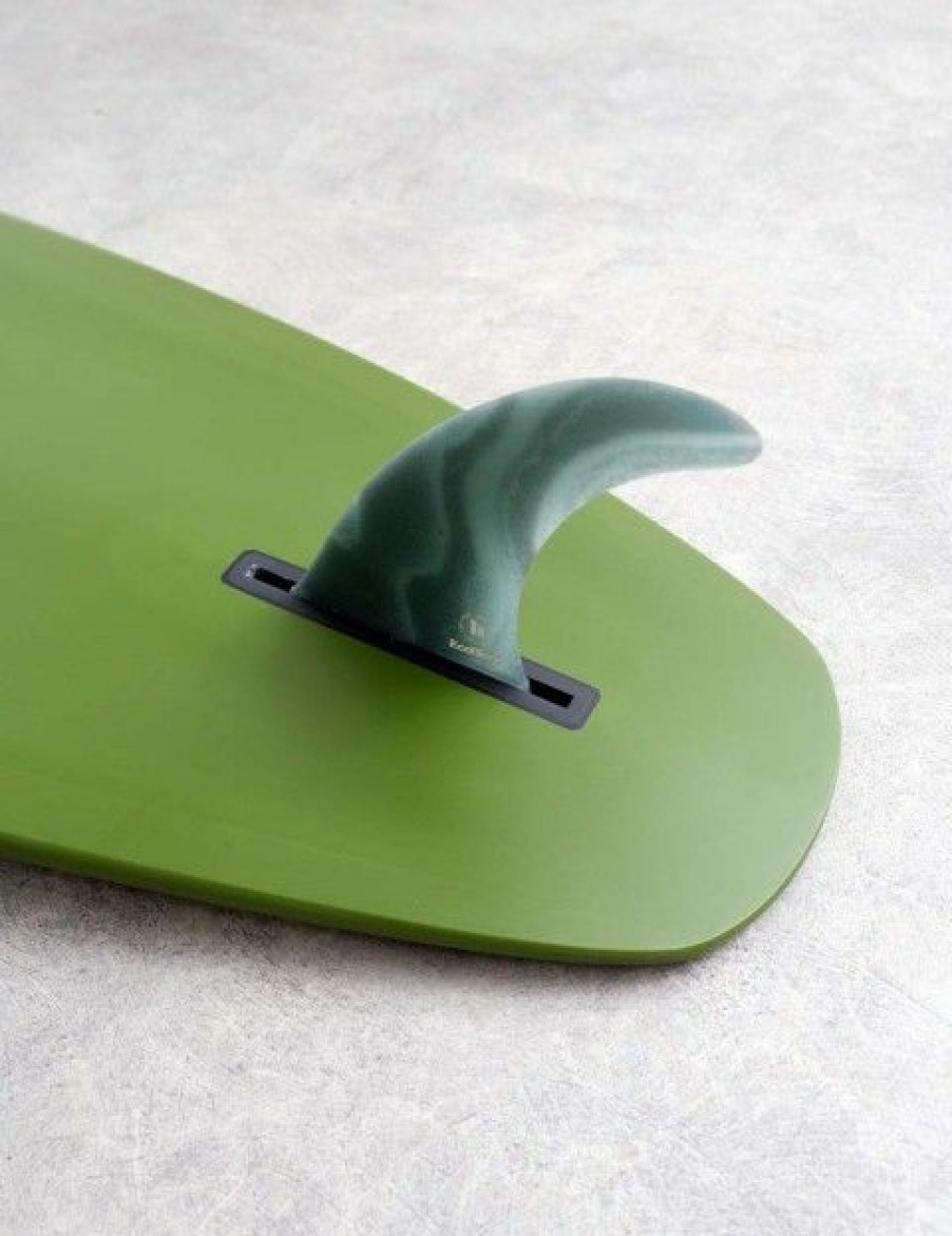 Online * Clearance Fcs Ii Connect Neo Glass Eco 9.0 Longboard Fin Iceberg Green