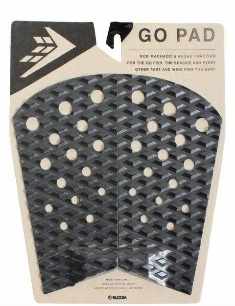 Best * Low Price Firewire Rob Machado Go Pad Surfboard Tail Pad Black/Charcoal