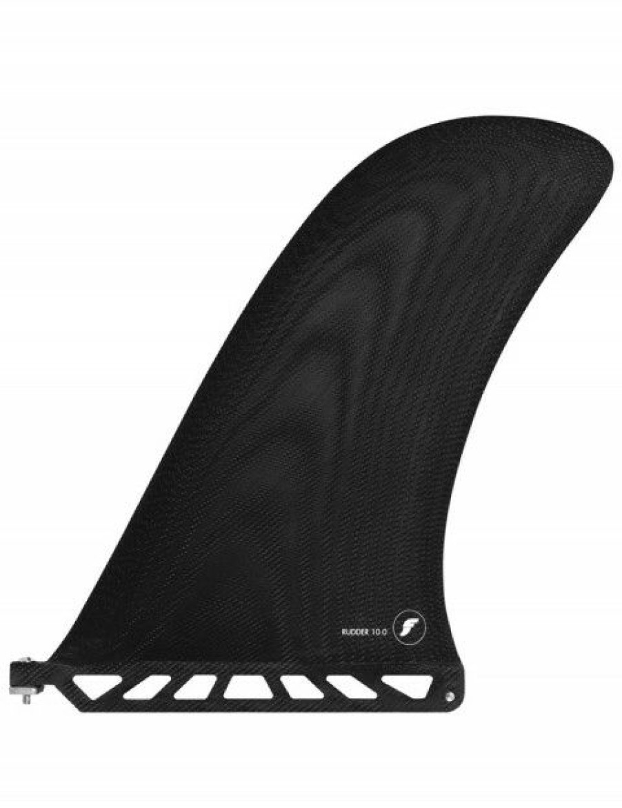 Online * Discount Store Futures Rudder 10 Longboard Fin Black