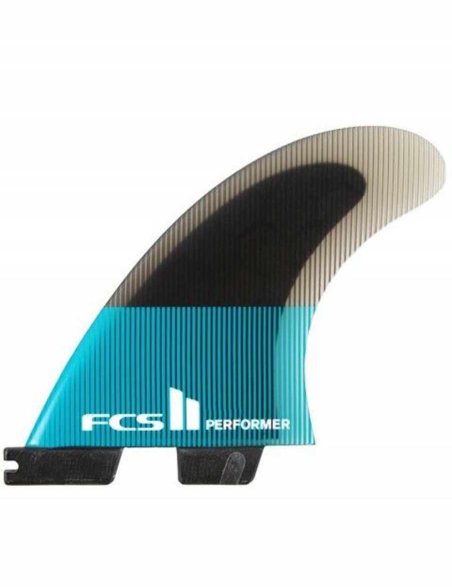 Hot * Latest Fcs Ii Performer Pc Tri Fins X Large Teal/Black