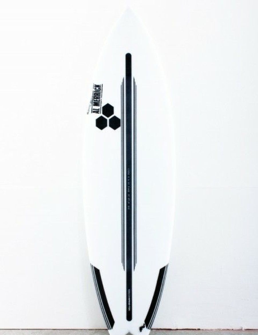 Online * Discount Store Channel Islands Rocket Wide Swallow Surfboard Spine-Tek 5Ft 9 Fcs Ii White