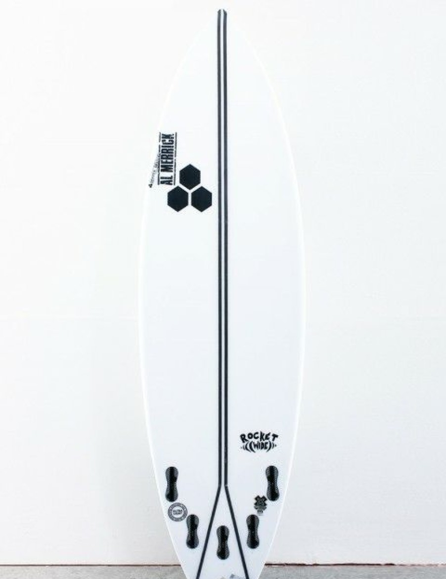 Online * Discount Store Channel Islands Rocket Wide Swallow Surfboard Spine-Tek 5Ft 9 Fcs Ii White