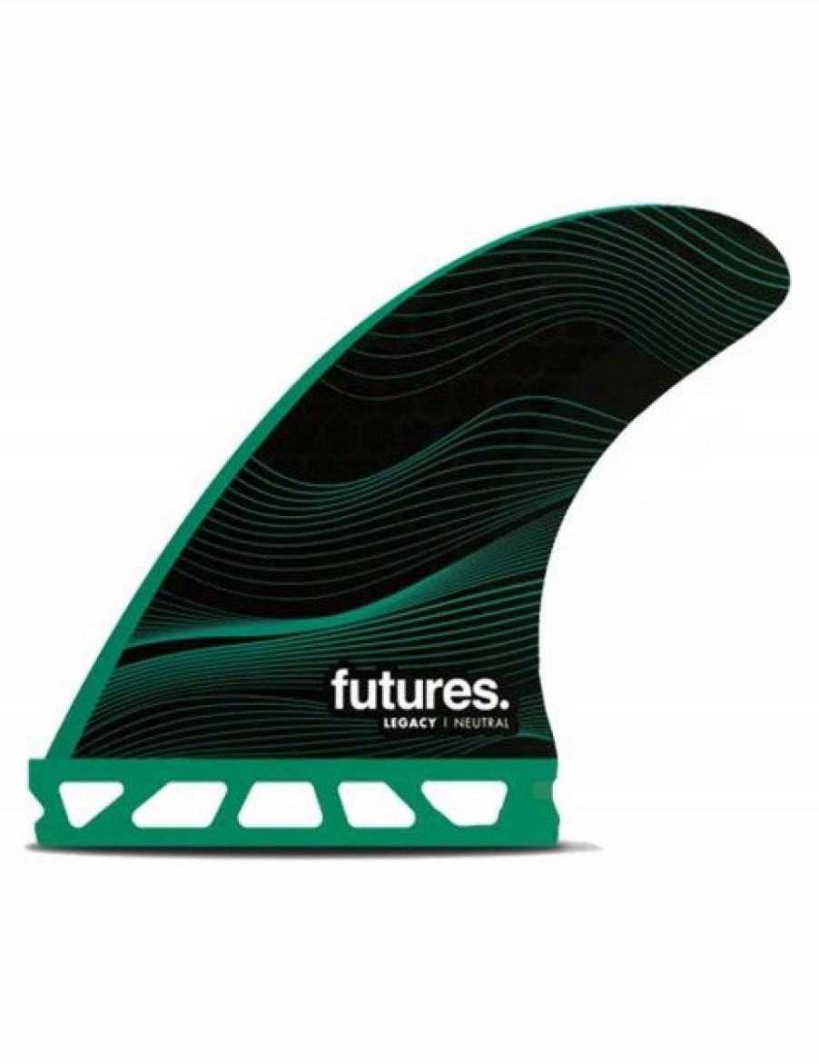 Best * Best Choice Futures F6 Legacy Neutral Hc Quad Fins Medium Green