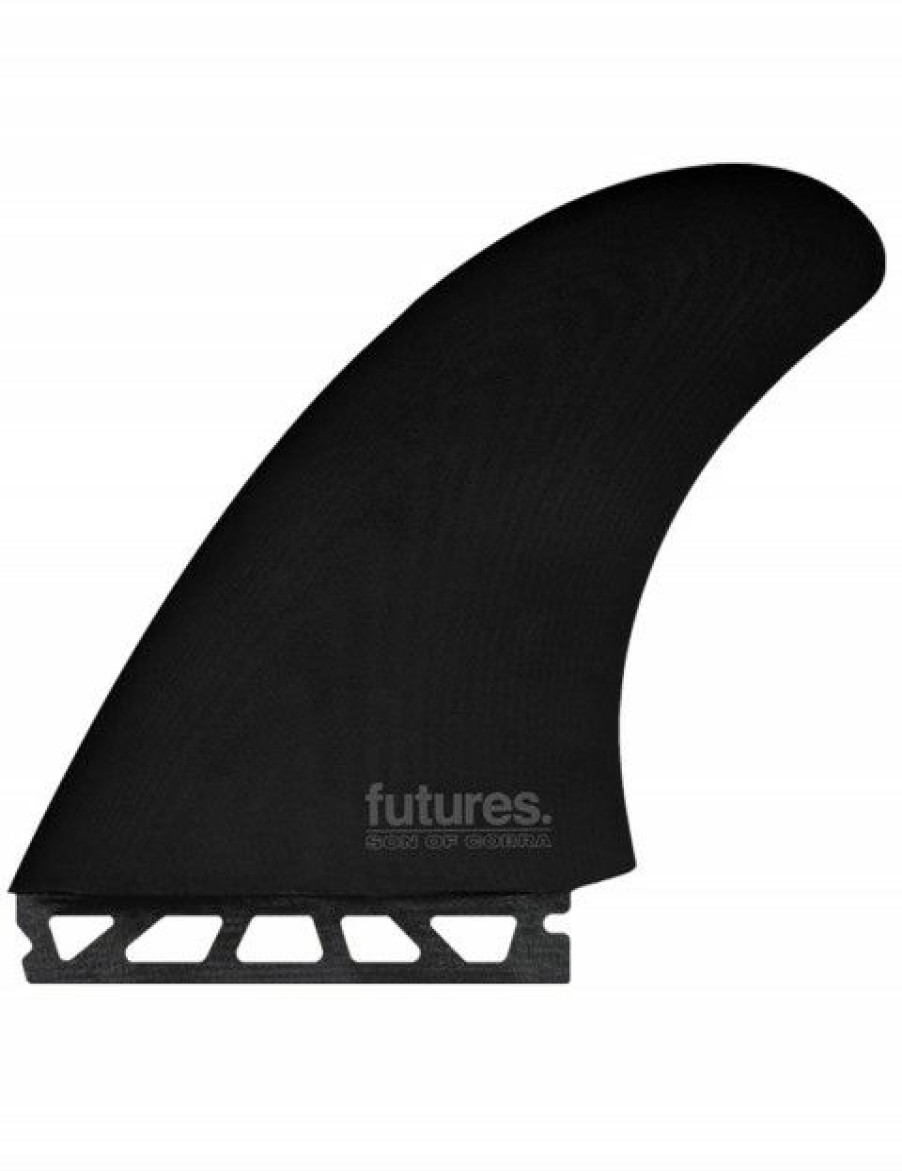 Online * Latest Futures Son Of Cobra Fibreglass Twin Fins X Large Black Marble