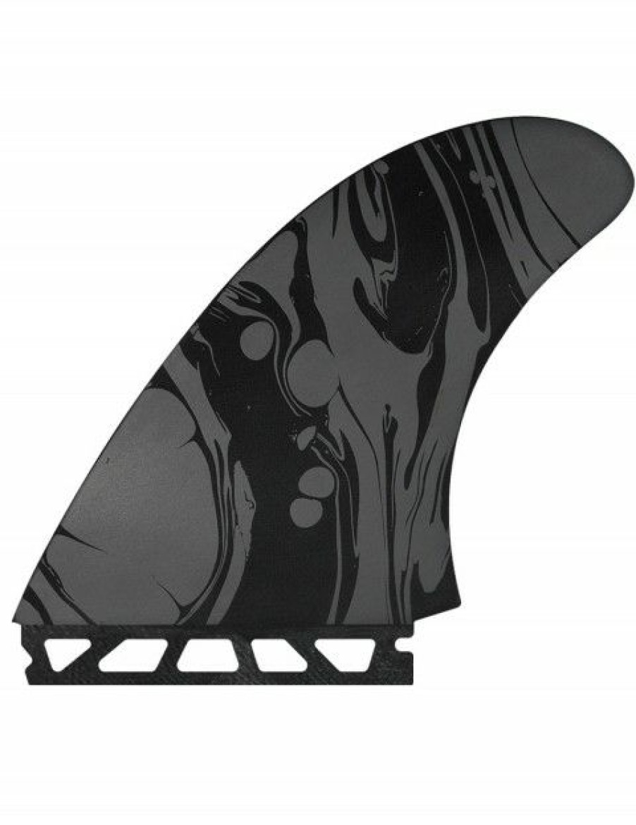 Online * Latest Futures Son Of Cobra Fibreglass Twin Fins X Large Black Marble