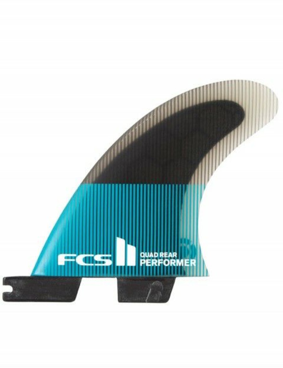 New * New Arrivals Fcs Ii Performer Pc Quad Rear Fins Medium Teal/Black