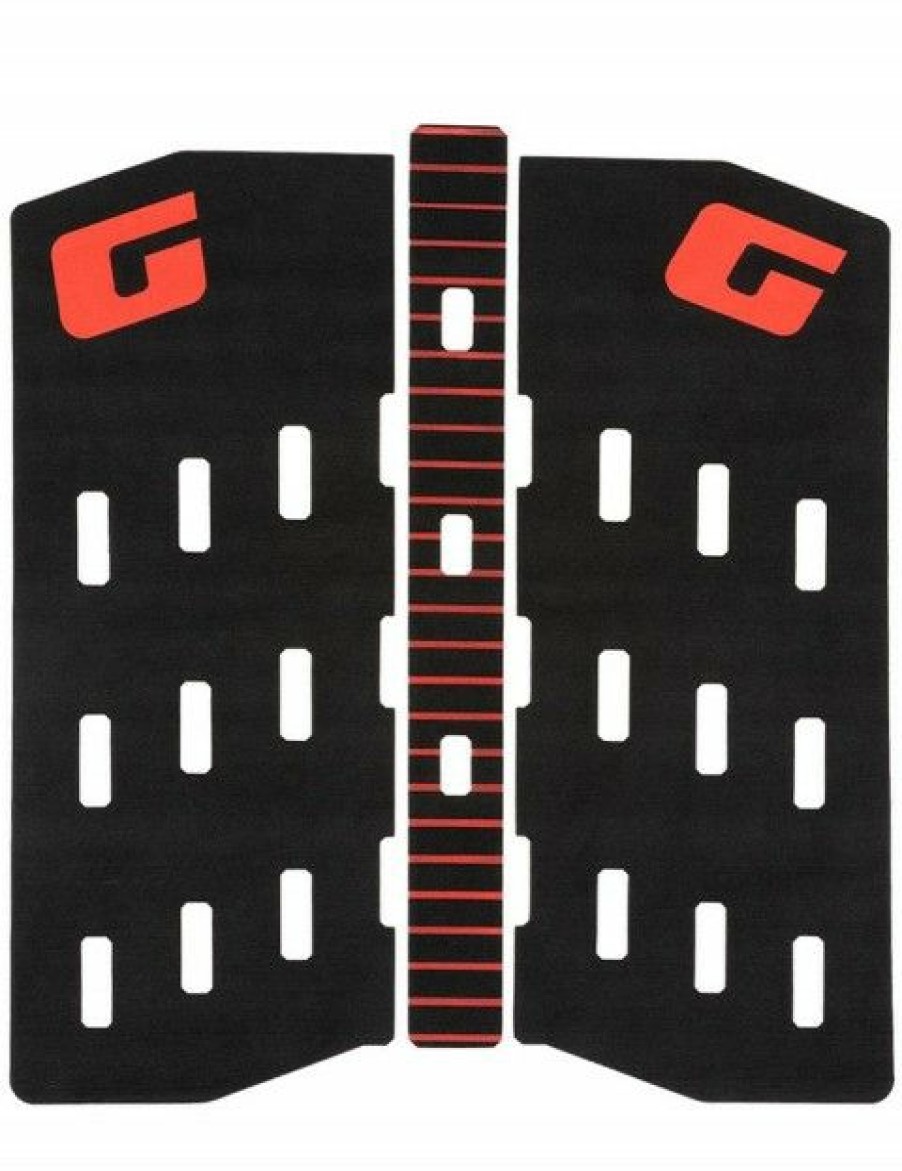 Online * Clearance Gorilla Kick Mid Deck Surfboard Traction Pad Cayenne