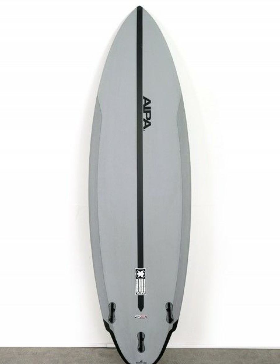 Wholesale * Bargain Sale Aipa Dark Twinn Dual Core Surfboard 5Ft 8 Fcs Ii Dark Grey/Grey