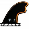 Clearance * Exclusive Futures Tomo Fibreglass Quad Fins Large Black/Orange