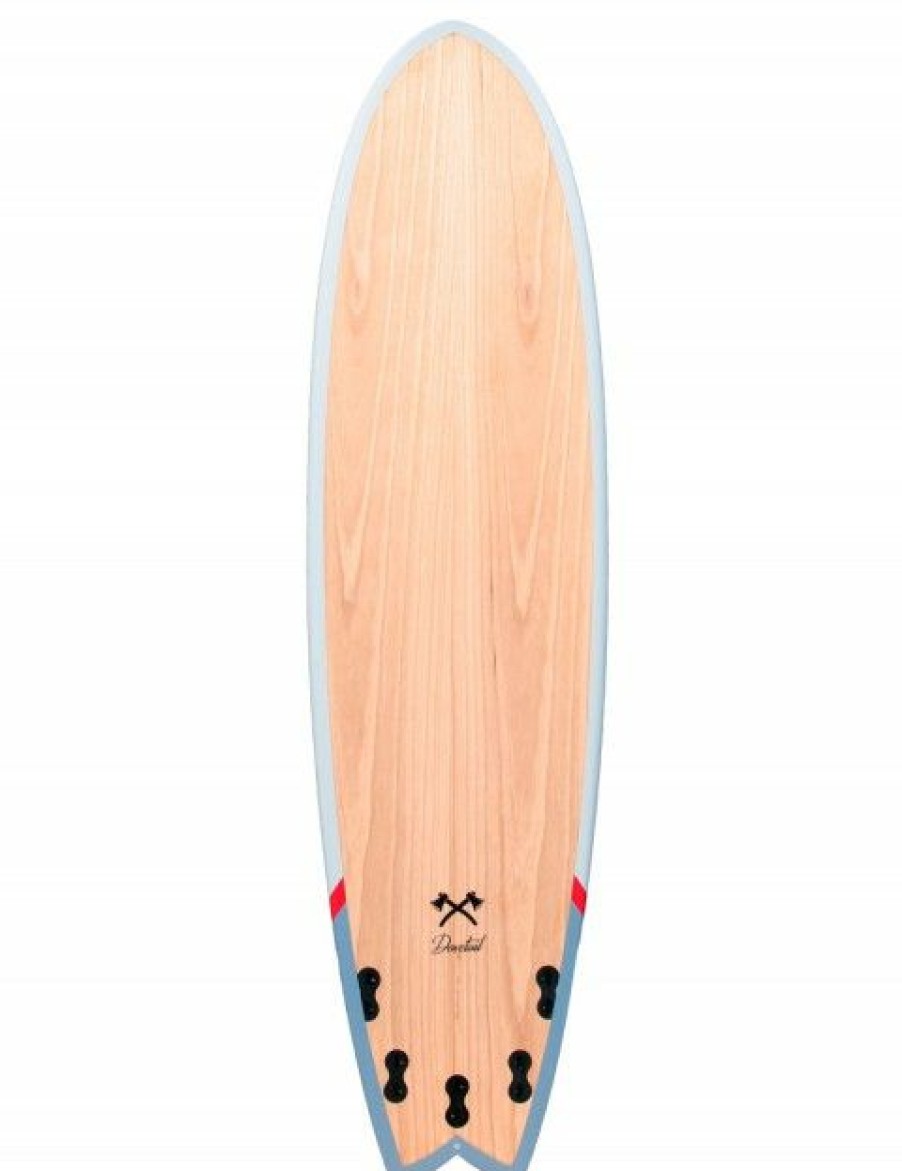 Online * Cortez Surfboards New Arrivals Cortez Woodcraft Fish Surfboard 7Ft 0 Dovetail