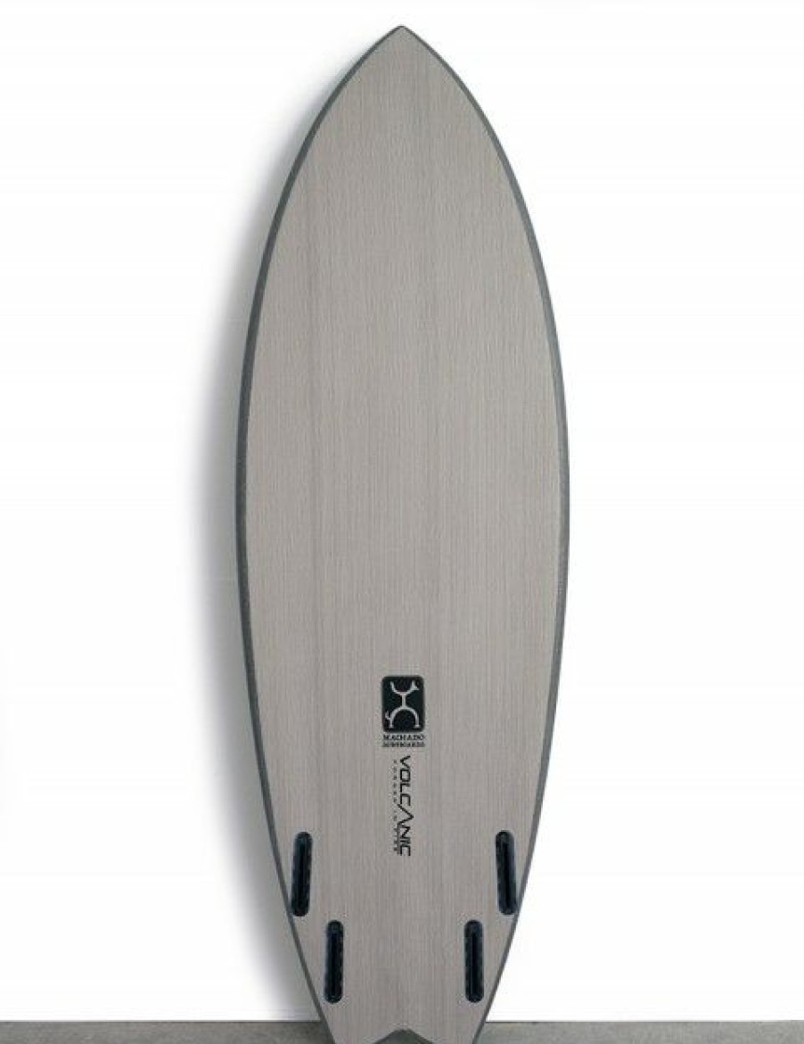 Clearance * Best Choice Firewire Repreve Volcanic Seaside Surfboard 5Ft 10 Futures Grey