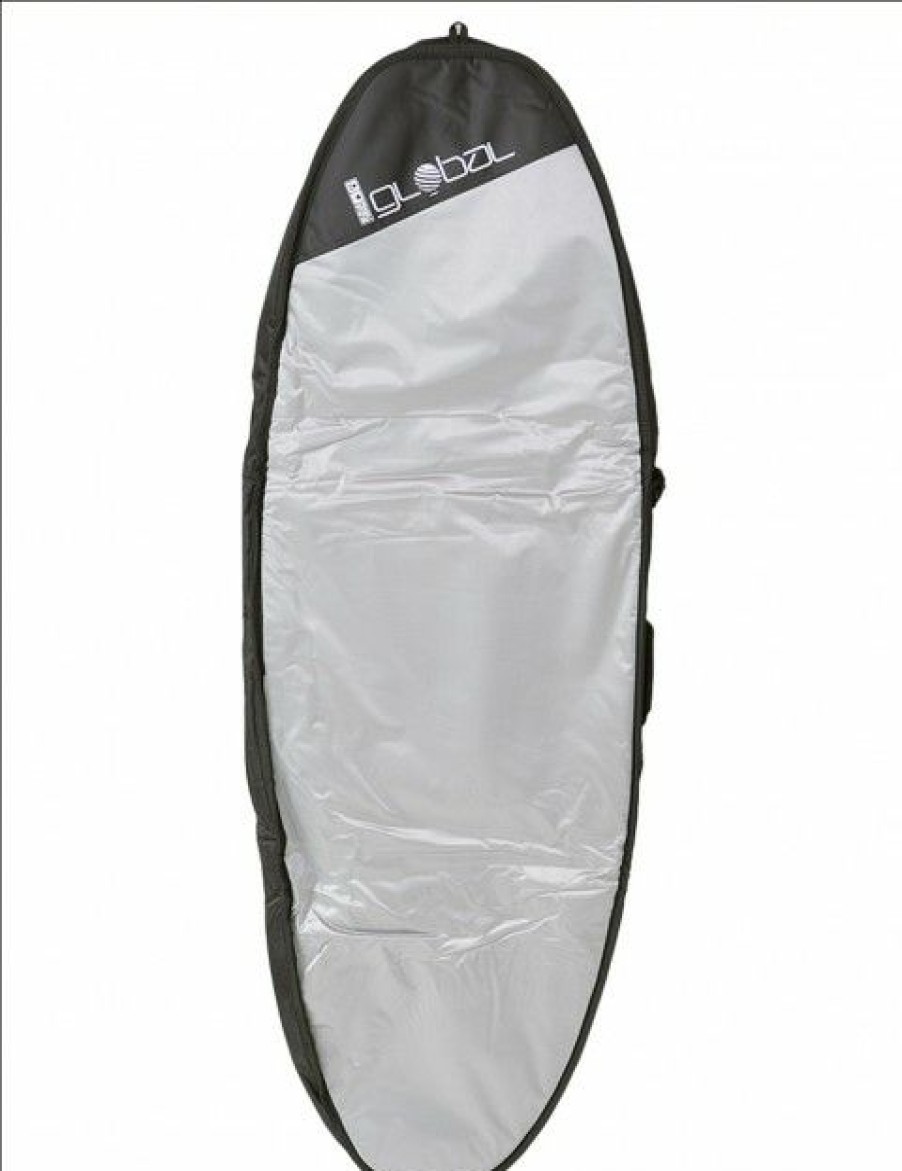 Best * Best Choice Global System 10 Double Surfboard Bag 10Mm 6Ft 4 Black