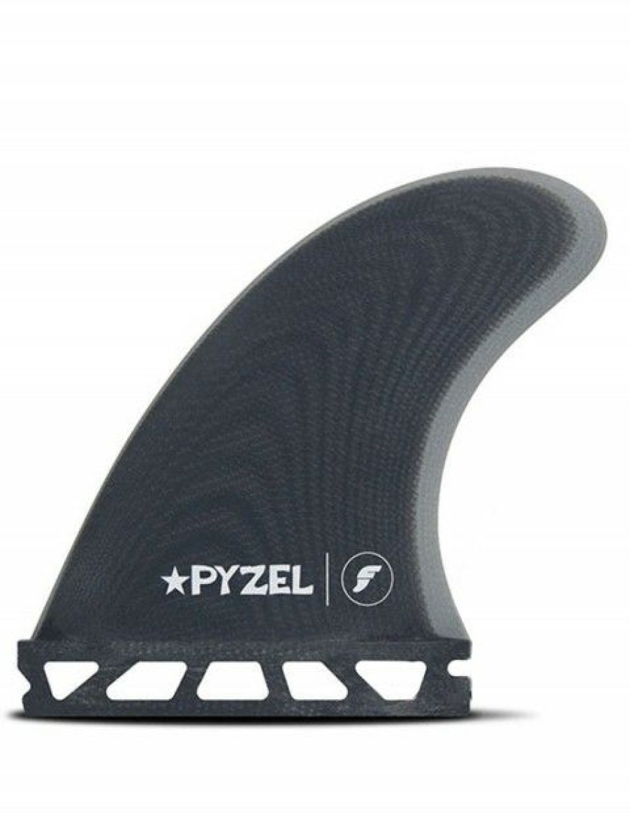 Best * Clearance Futures Pyzel Padillac Fibreglass Quad Fins Medium Blue/Grey