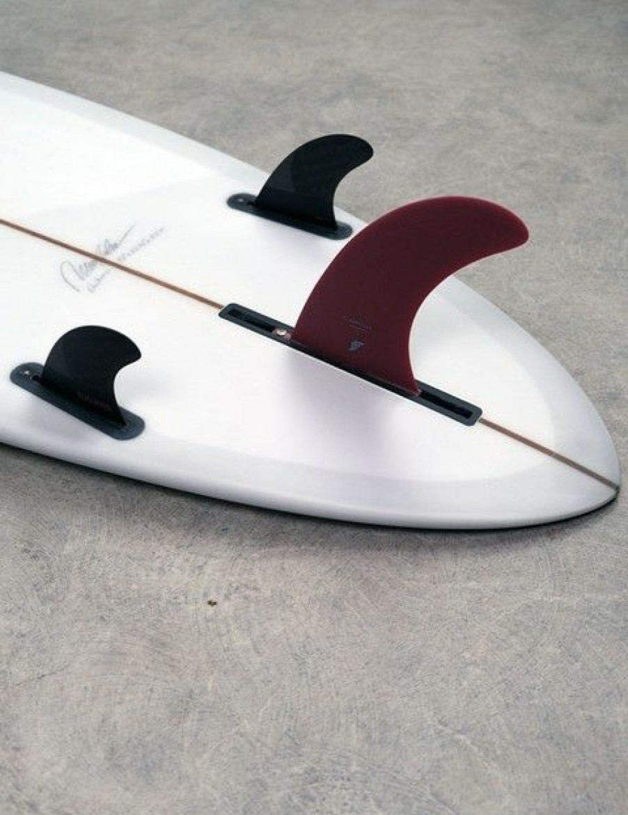 Best * Fashionable Futures Ando 7.8 Longboard Fin Burgundy