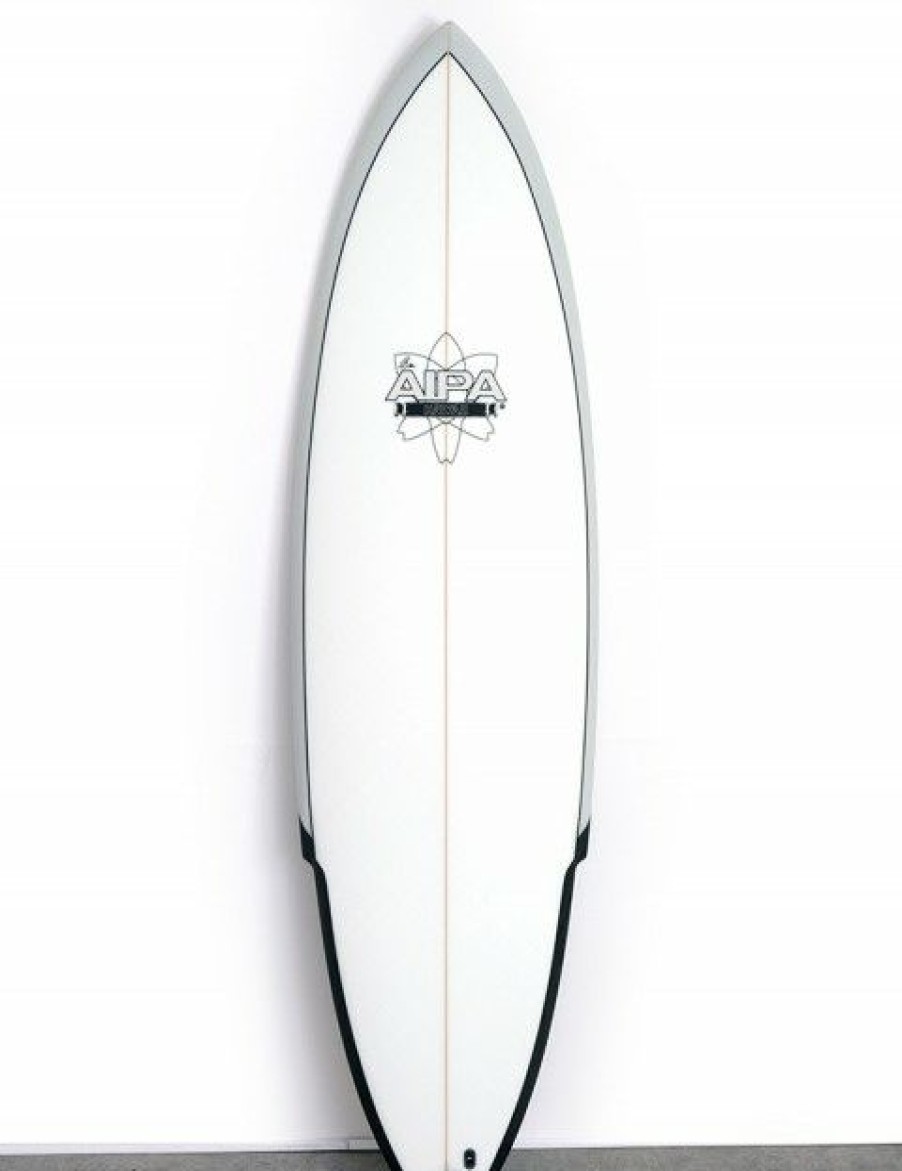 Hot * Attractive Aipa Big Boy Sting Fusion Surfboard 7Ft 0 Fcs Ii Grey/White