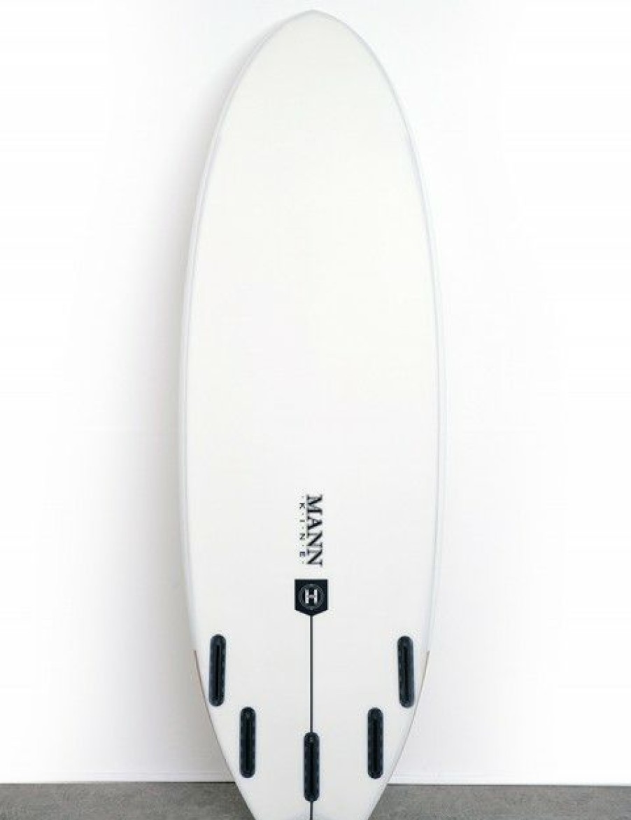 Hot * Fire Sale Firewire Helium Sweet Potato Surfboard 5Ft 10 Futures Limited Edition White Rail