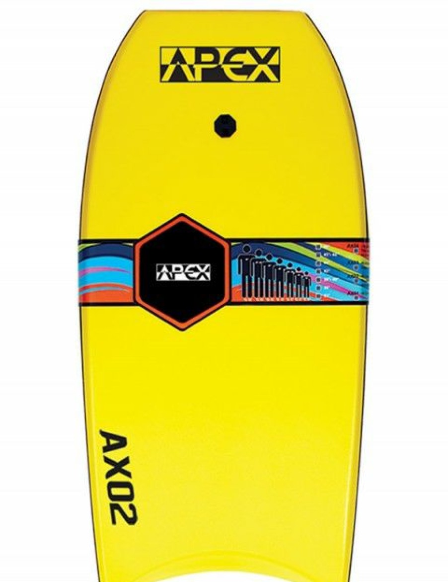 Hot * Apex Bodyboards Bargain Sale Apex Ax02 Bodyboard 39 Inch Yellow