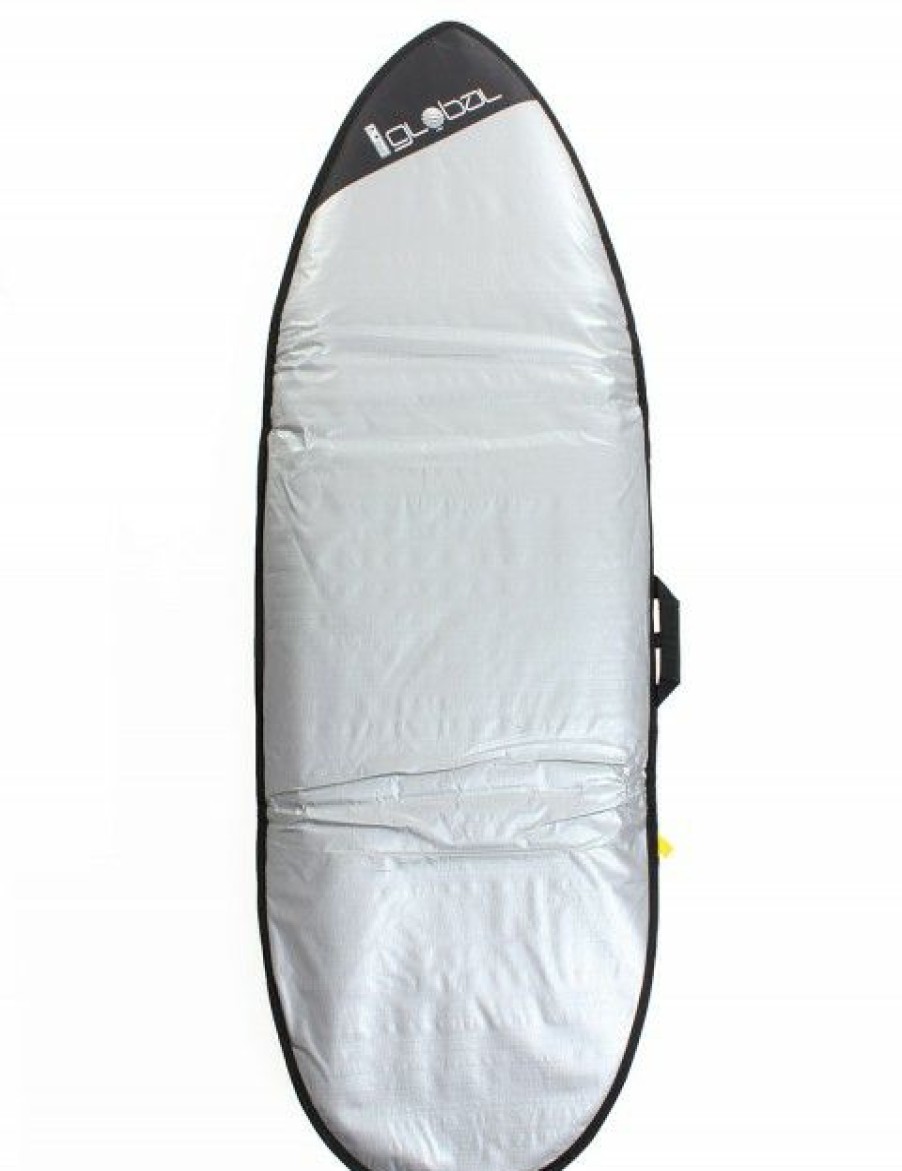 New * Clearance Global System 10 Hybrid Surfboard Bag 10Mm 6Ft 6 Black