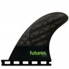 Wholesale * Discount Store Futures Blackstix Qd2 4.0 Quad Rear Fins Medium Smoke/Light Green