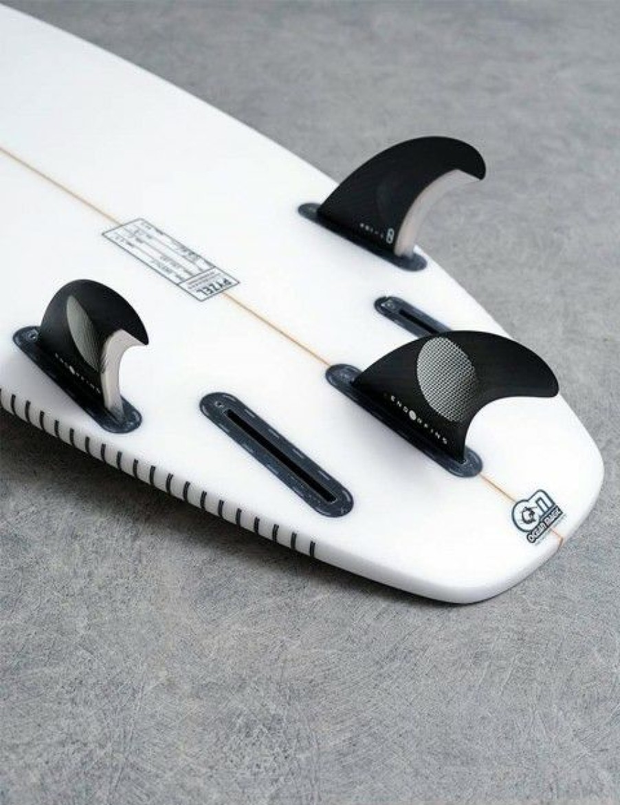 Best * Premium Endorfins Slater Ks1 Futures Tri Fins Medium Black/White