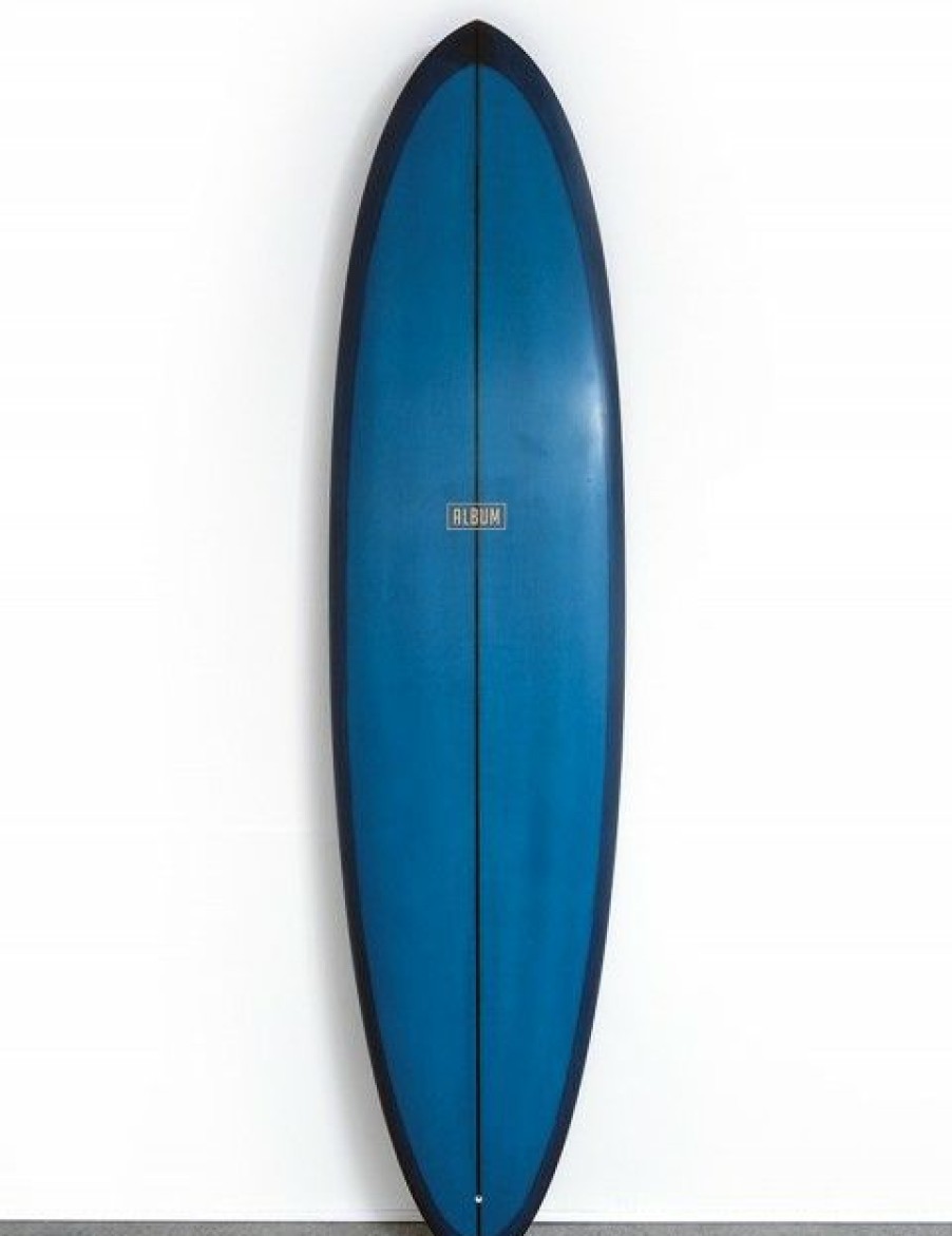 Hot * Album Surfboards Fire Sale Album Darkness Surfboard 7Ft 6 Futures Denim Resin Tint