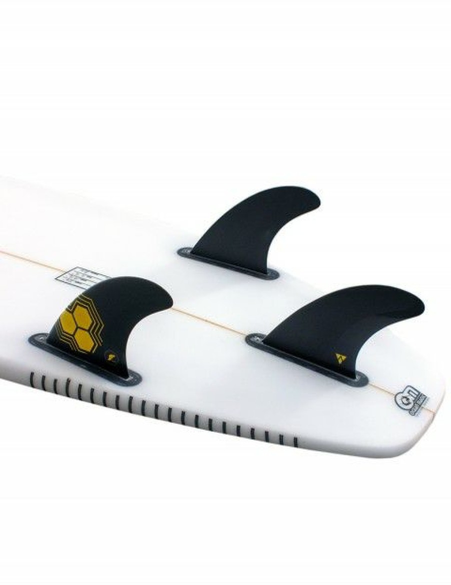 Online * Discount Store Futures Am2 Alpha Tri Fins Large Carbon/Yellow