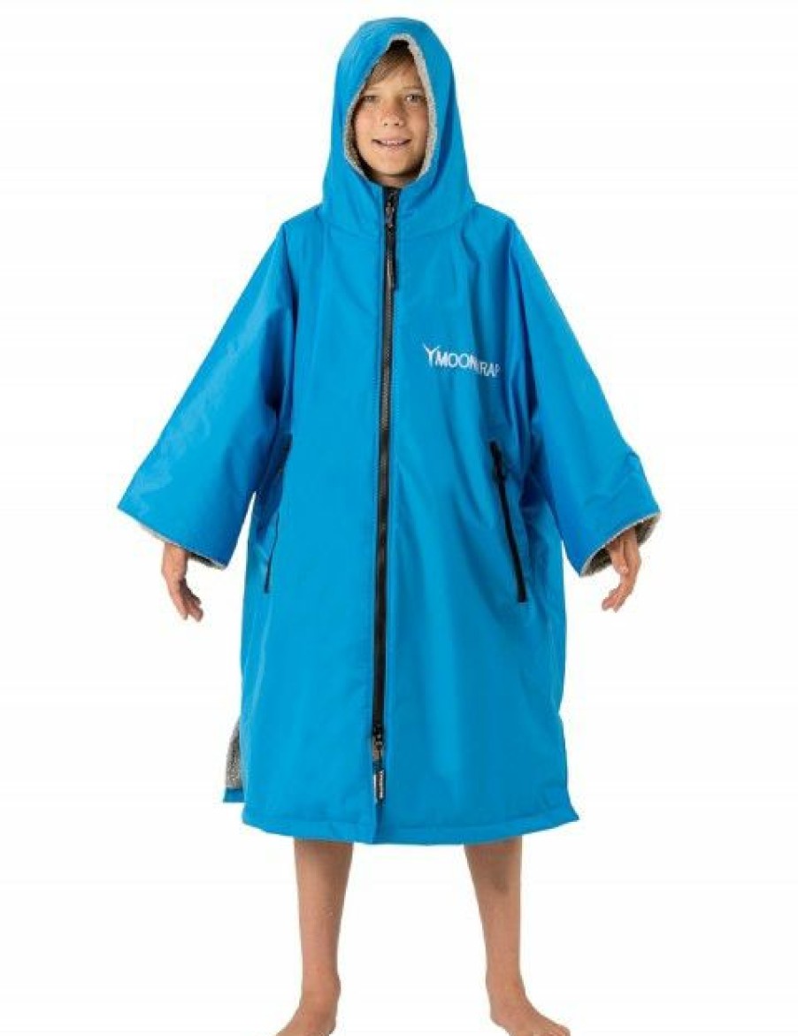 Best * Hot Sale Frostfire Moonwrap Dryrobe Kids Electric Blue