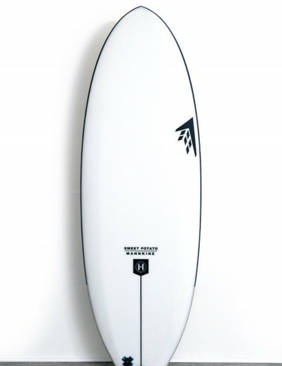 Clearance * Classical Firewire Helium Sweet Potato Surfboard 5Ft 10 Futures White