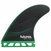 Online * Discount Store Futures F8 Legacy Series Hc Tri/Quad Fins Large Black/Green