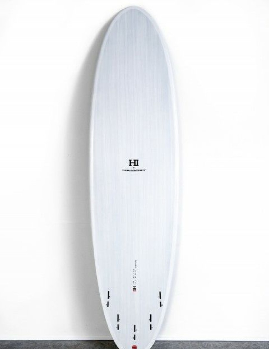 Clearance * Harley Ingleby Series Attractive Harley Ingleby Thunderbolt Red Moe Surfboard 7Ft 2 Fcs Ii White