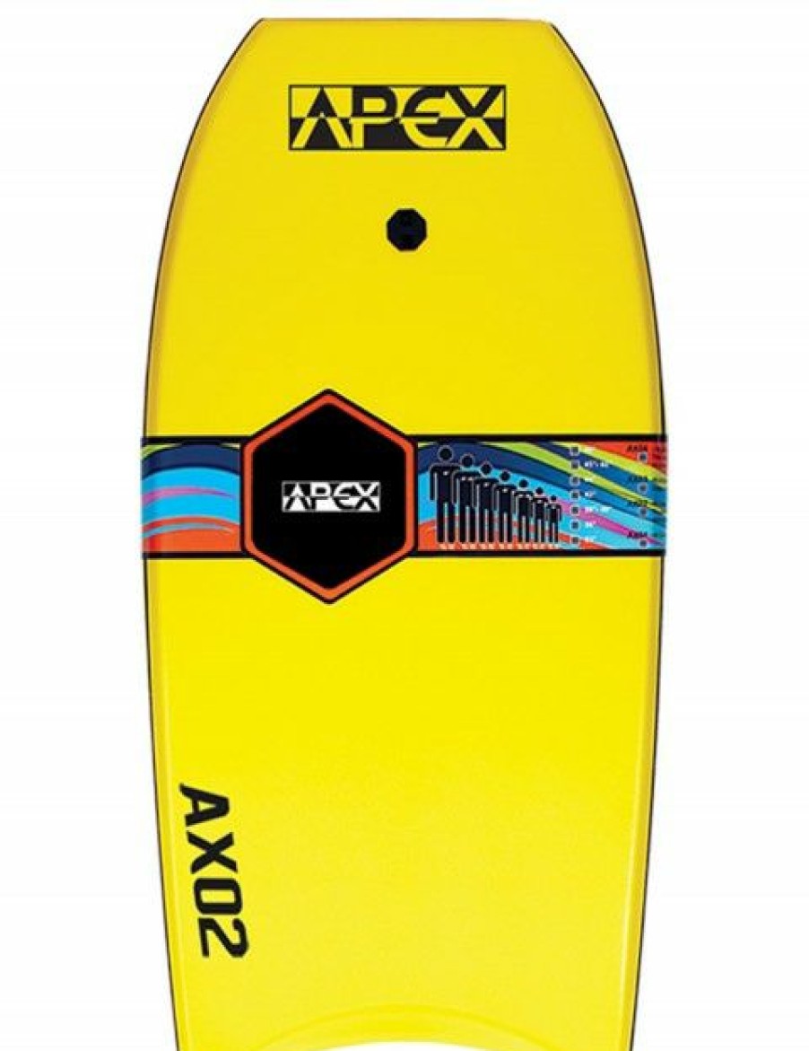 Best * Apex Bodyboards Outlet Apex Ax02 Bodyboard 45 Inch Yellow